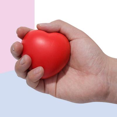 Balle Renforceur de Poigne Balle Renforçant les Doigts Exerciceur de Poigne Cœur Balle de Massage des Doigts Pour Poigne Renforcée