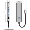 USB-C Docking Hub: 4K Screen Casting & One-Key Sleep Expansion Dock