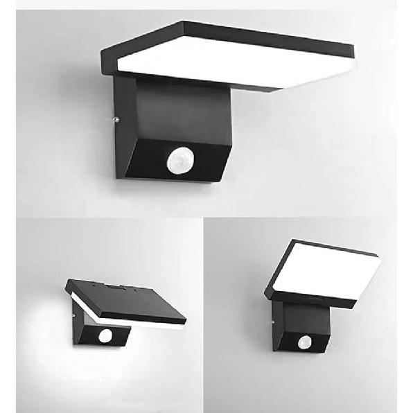 IP65 Waterproof Sensor Wall Lamp LED Outdoor Wall Light Adjustable Angle Wall Lights  Aluminum Alloy Entrance Corridor Balcony