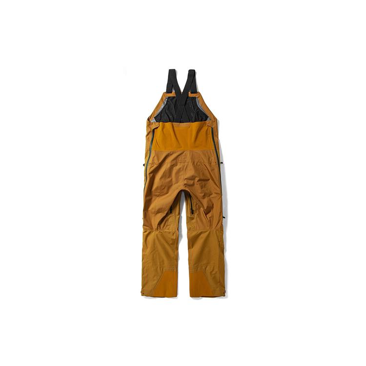 The North Face Windbreaker Pants Men's Brown Yellow NF0A4QXO-VC7