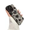 Graffiti Love Is Suitable for IPhone16ProMax IPhone Case with Dirt Resistance and Full Coverage of Overturned Fur Anti Shock Soft Case