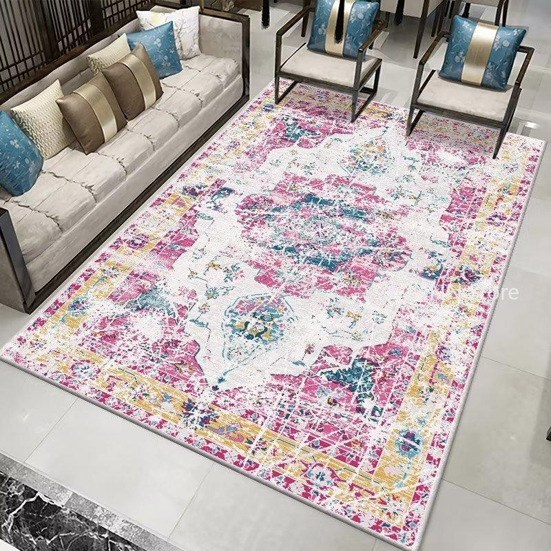 Bohemia Living room rugs Decoration bedroom Deluxe anti slip floor mats Large area carpet Lounge Rug Persian carpet washable