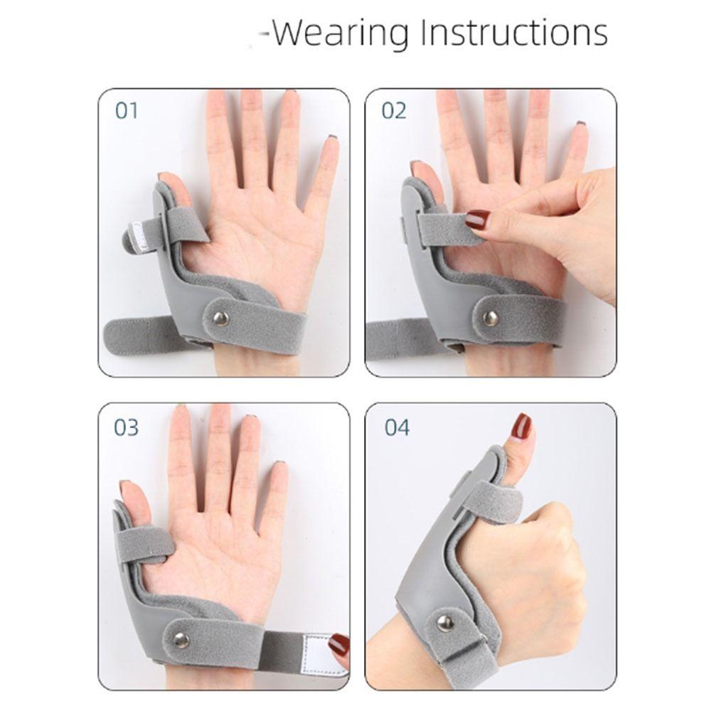 Reversible Thumb Wrist Brace Breathable Finger Brace Sports Wristband Wrist Bandage Belt  Unisex