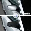 Mirror Lamp Housing Glossy Black Carbon Pattern For BMW 5 Series E60 E61 E63 E64 2004-2007