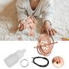 Metal Gyroscope Bracket Gyroscope Decompression Toy Mini Balance Spinning Top Artifact Rose Gold