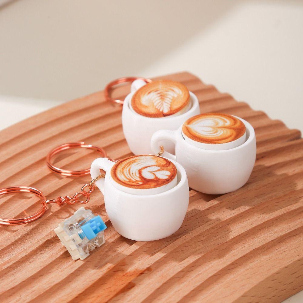 Portable Simulation Food Keychain Food Props Funny Keyring Creative Bag Pendant  Bag Decoration