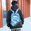 Junior High School Schoolbag Male Korean Version Fashion Trend Large Capacity Backpack New Lightweight High School Student College Schoolbag