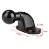 Trailer Hitch Ball Connector Heavy-Duty Angled with Base Plate
