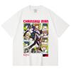 230 Gsm 100% Cotton Chainsaw Man V17 Reze Arc Print Unisex Heavy Cotton T Shirt