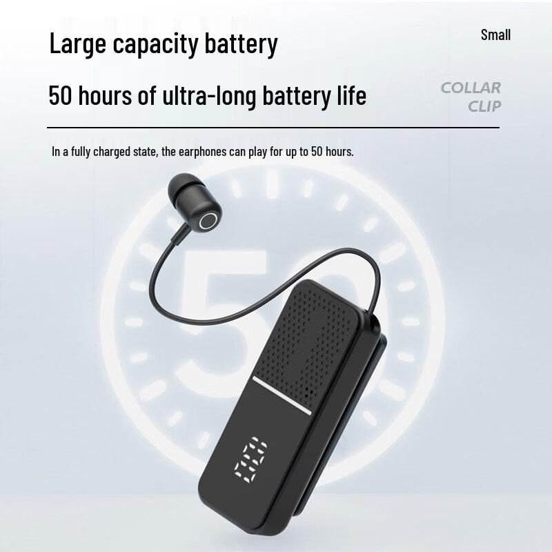Wireless Clip-on Bluetooth Earphone