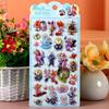 Cute Cartoon Fun 3D Stickers Crazy Zootopia 3D Hollow Embossed Sticker Decorate Water Bottles Notebooks Making Cards Decor Gifts