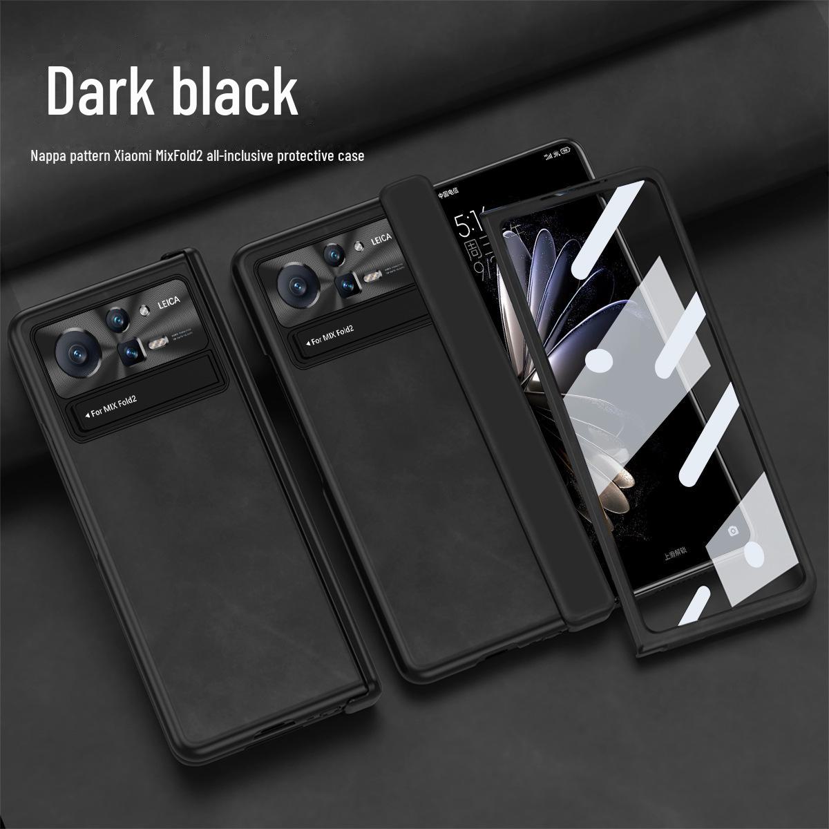 

Кожаный чехол с магнитным шарниром и защитой линз для Xiaomi Mix Fold2 Xiaomi Mix Fold2