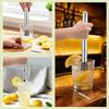 Handheld Straw Hole Puncher Reusable Straw Punch Tool Ergonomic Drink Lid Puncher  Bubble Tea Cups