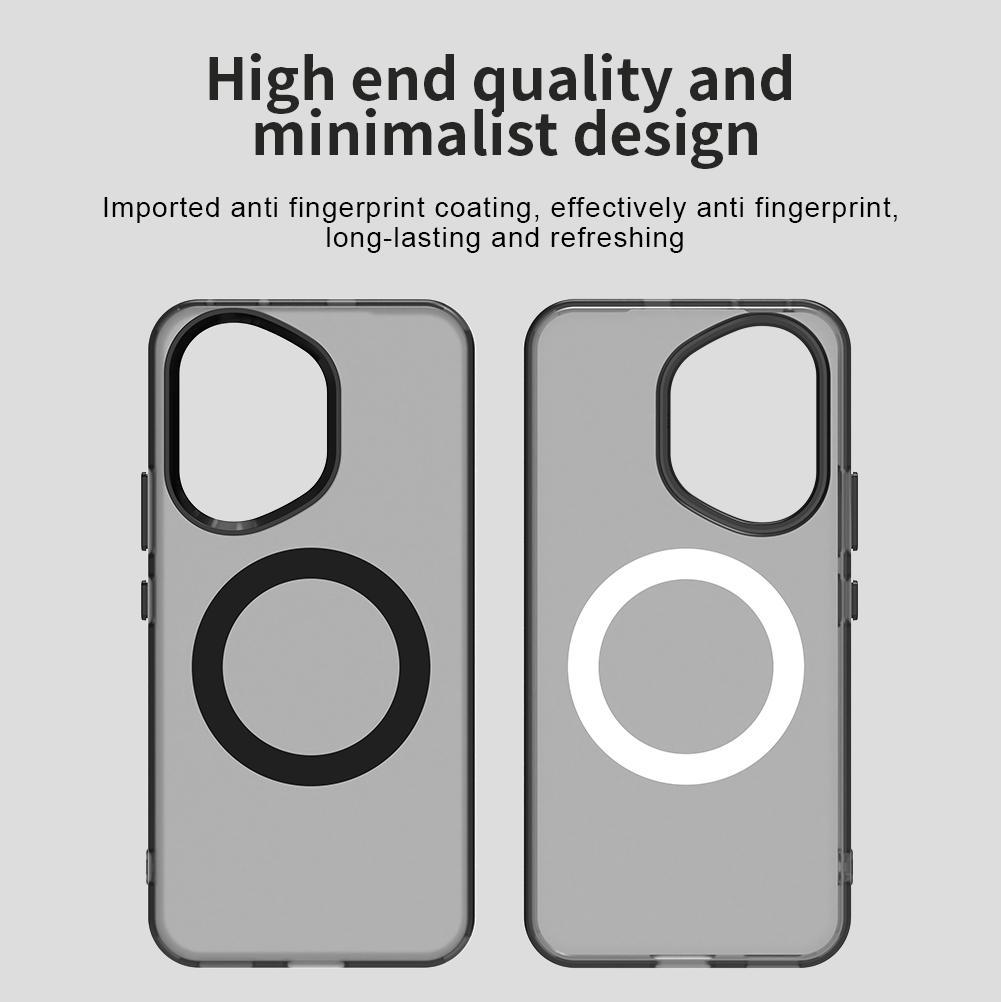 Magnetic Wireless Charging Case For Honor 400 Pro 400 Lite 5G Cover Candy Colors Transparent Back Shell Fundas Coque