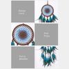 Evil Eye Dream Catchers Wall Hanging Ornaments Feather Wind-Chimes Car Pendant Nursery Home Wedding Bedroom Decorations