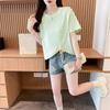 Short-sleeved T-shirt for Women Summer New Design Niche Irregular Short Top