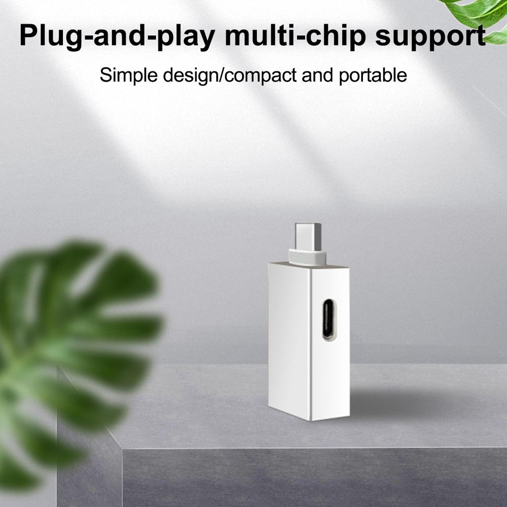 FONKEN Wielofunkcyjny adapter OTG 2 w 1 z USB-C na USB3.0/USB2.0 Type-C konwerter ładowania dla Huawei Samsung