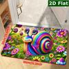 1Pcs Anti Fatigue Kitchen Rugs, Rectangula Print Waterproof Non-Slip Thick Cushioned Kitchen Mat Heavy Duty Comfort Standing Mat