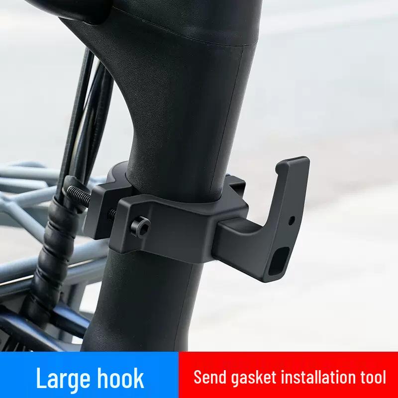 Front-Mounted No-Drill Universal Hook for E-Bike/Motorcycle Helmet