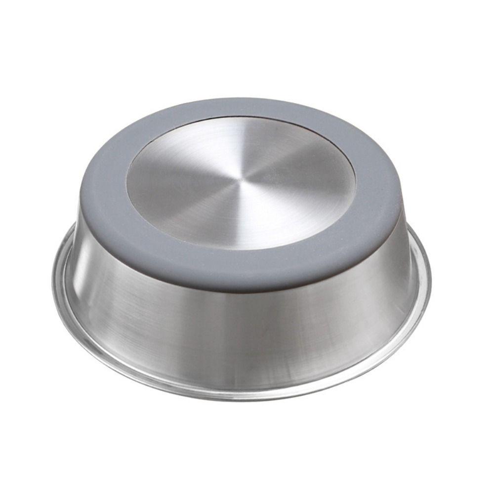 Anti-slip Dog Basin Stainless Steel Cat Water Drinking Bowl Practical Cat Dog Bowls  Water