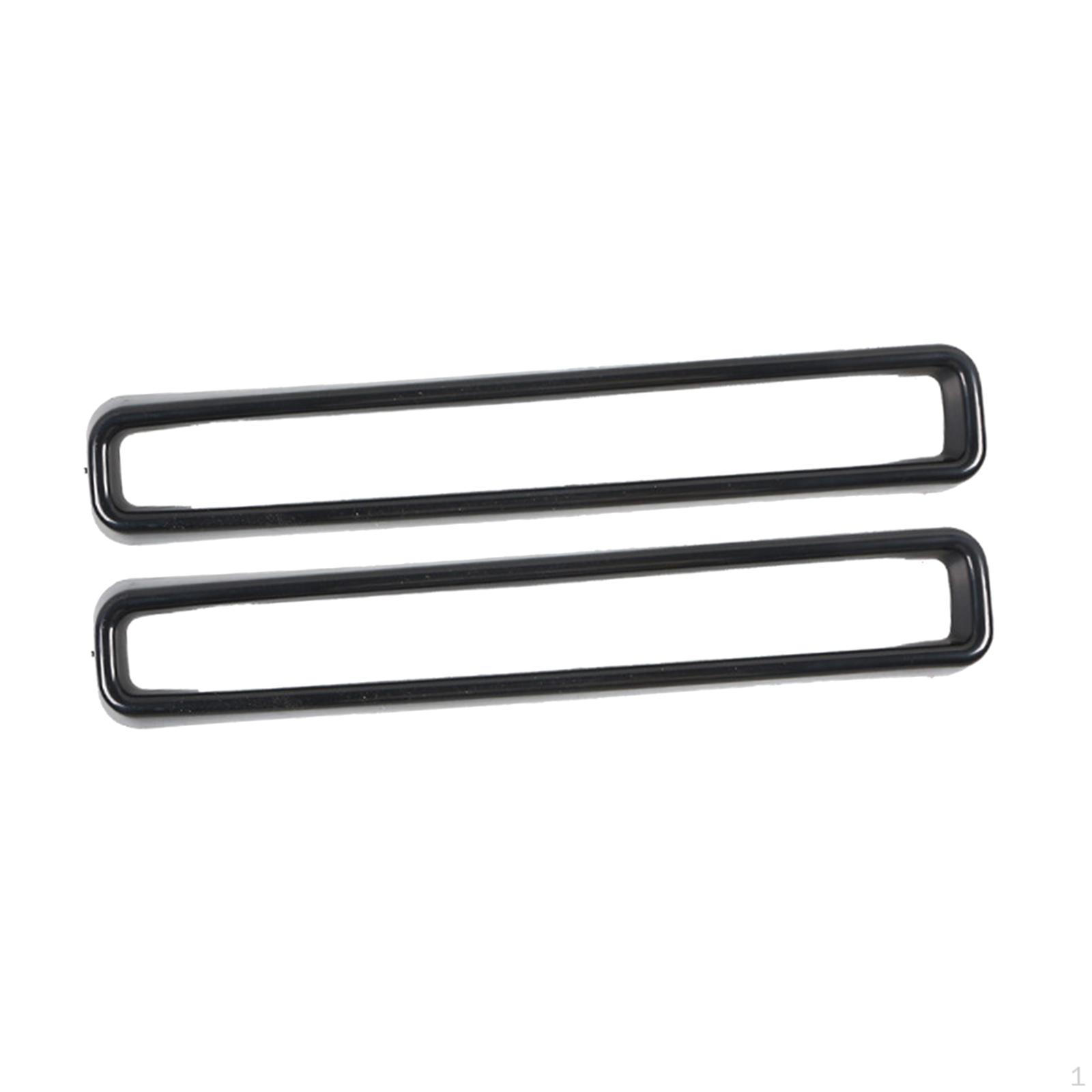 

1Set Front Grill Grille Inserts Cover Guards Repair Parts Fits for 2015 Black