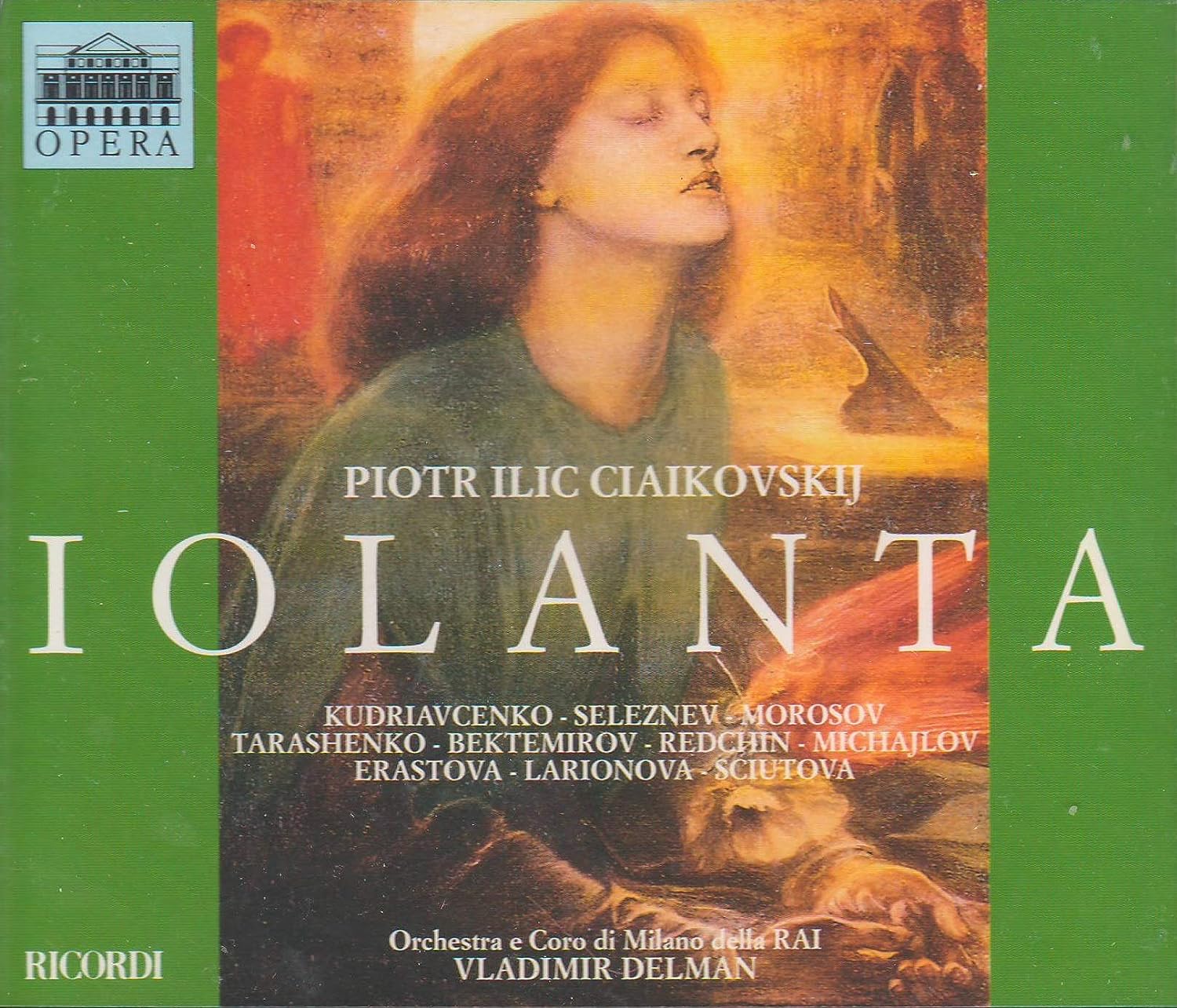 

CD TCHAIKOVSKY - Iolanta: Delman / Milano Rai.so RFCD2017 Japan Classical Used