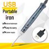 Portable USB Electric Soldering Iron Set - 5V Mini Household & Outdoor Repair Tool