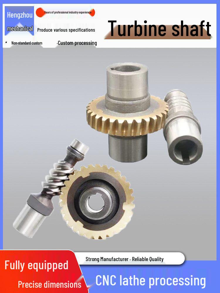 High-Speed Multi-Start Worm Gear and Wheel