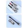 Short USB C to C Cable 16CM for PD65W Fast Charging 3A Keychain Attachment Zinc Alloy Phone Lanyard Data Cable