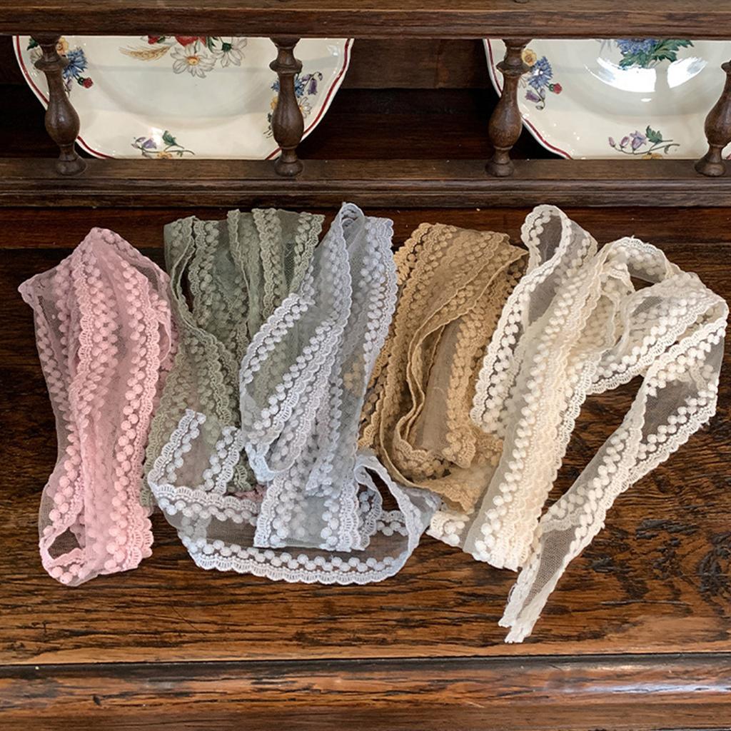 Female Pastoral Style Lace Scarf Elegant Girl Embroidery Long Scarf Fashion Camping Shopping Lace Scarf Comfortable