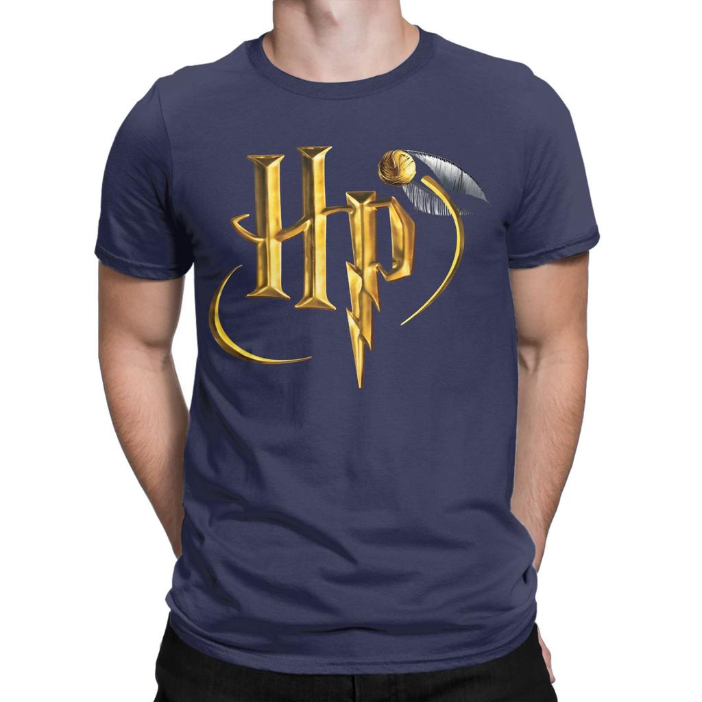 Lustige Harry Film P-Potters Welt T-Shirts für Männer O-Ausschnitt 100% Baumwoll T-Shirt Kurzarm T-Shirts Sommerkleidung