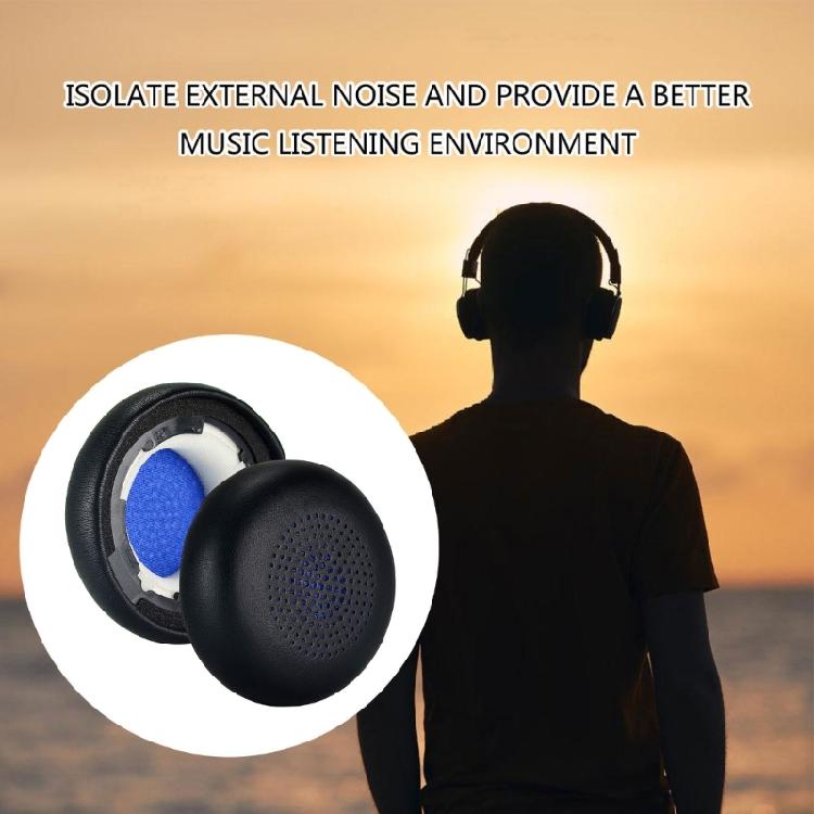 1Pair Ear Pad Headsets Earmuffs for powerConf H700 H500 Headphones Earpads Ear Pad Sponges Cushions Cover