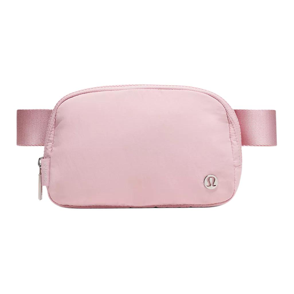 

Lululemon Everywhere Belt 1L Adjustable Recycled Nylon Crossbody Waist Bag Women bags Pink-Mist LU9BG1S-069005 Pink Mist