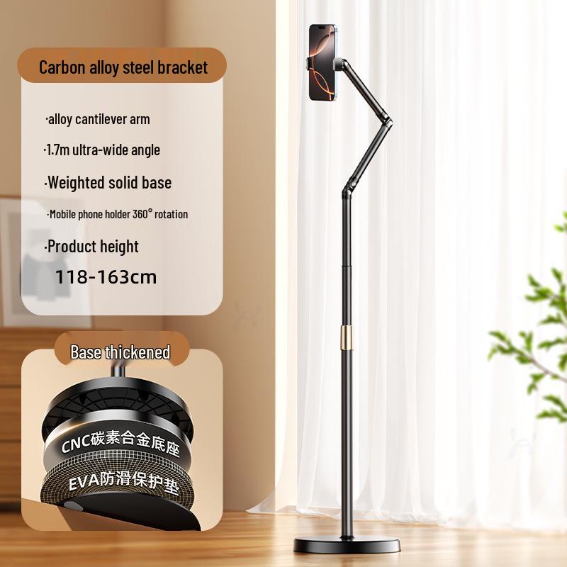 360° Rotating Mobile Phone Stand for Top-Down Video & Live Streaming