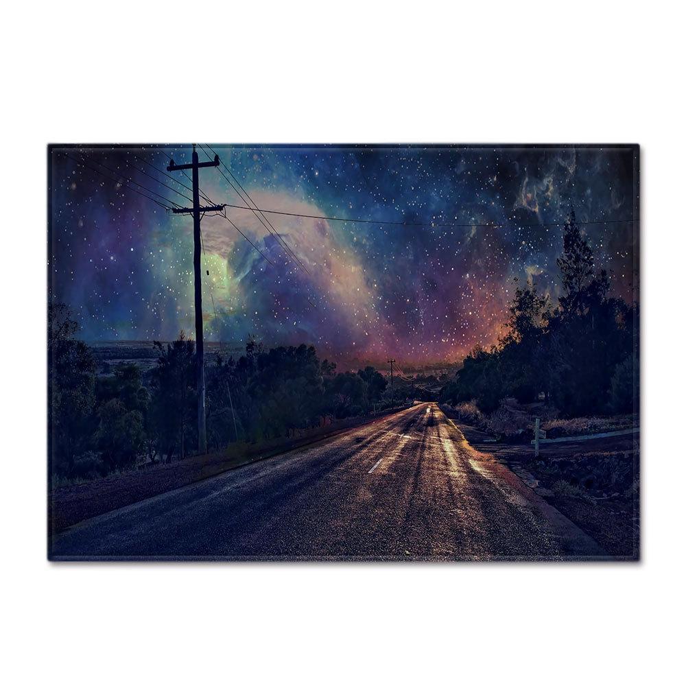 Simple Starry Sky Living Room Carpet Bedroom Dining Room Floor Mat Pattern Size