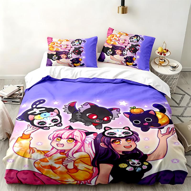 Set APHMAU da 3 pezzi Perfetto per l'uso in camera da letto Set di biancheria da letto confortevole include una federa per piumone e due federe Ideale come regalo di compleanno o di Natale
