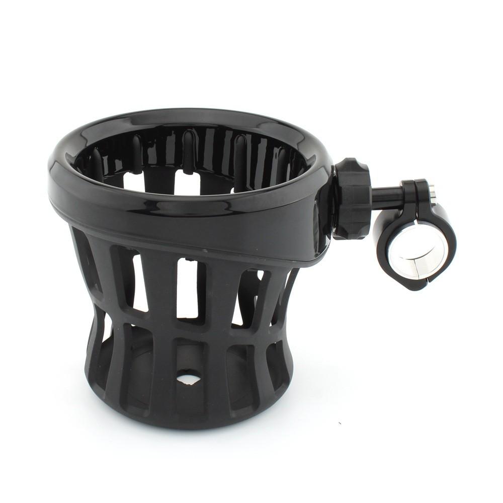 Motorcycle Cup Stylish Holder Effective Black Color For 218mm To 254mm Tubing