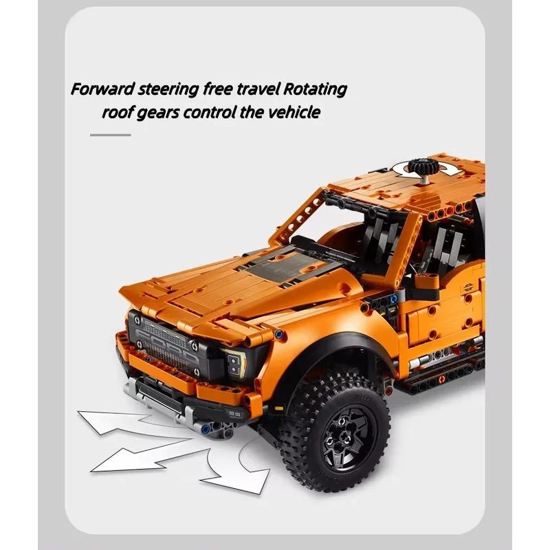 Puzzle Building Blocks 1379PCS10 F-150 SUV Racing Blocks Pickup Truck Assembly Brick Toy Gift for Boys and Kids