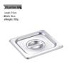 Commercial Stainless Steel Storage Container with Lid