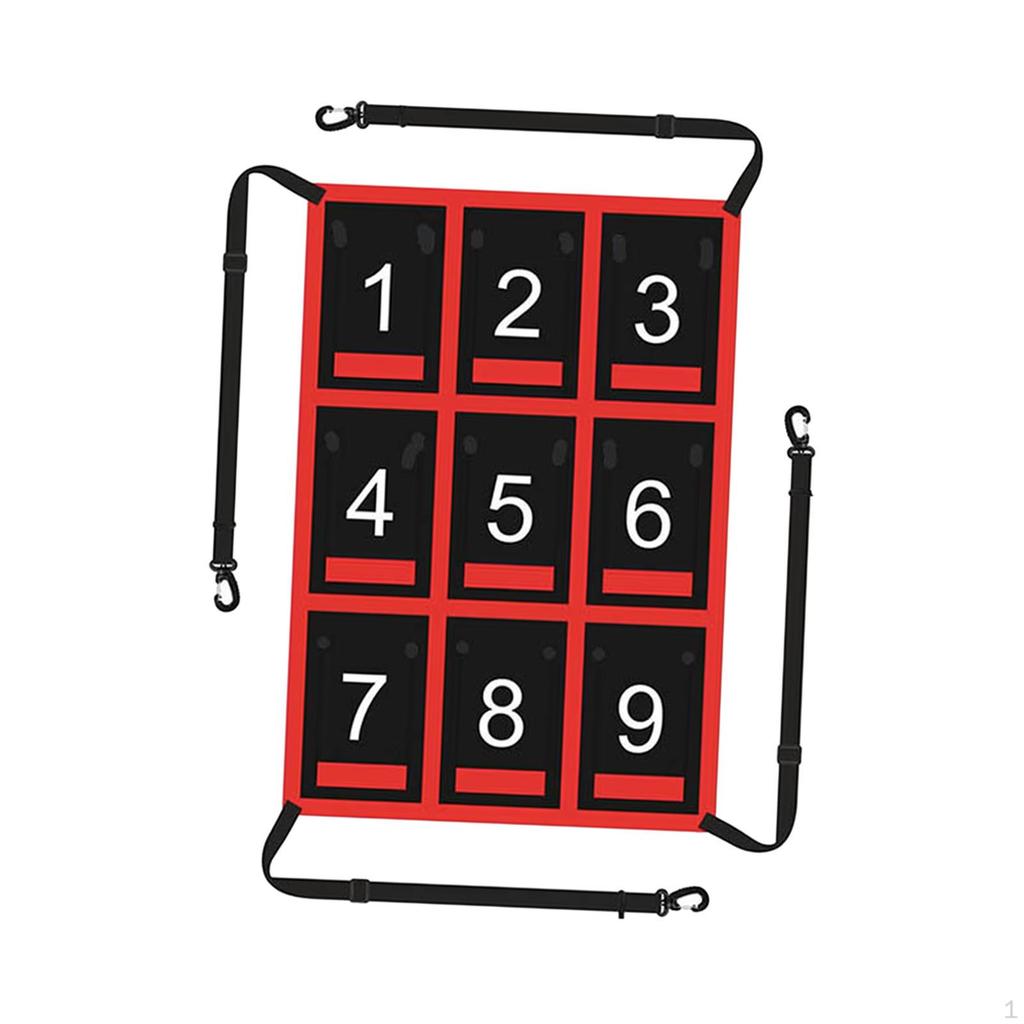 9-Loch Baseball-Wurfnetz, Digitales Strike-Zonen-Ziel für und Softball, Professionell