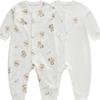 RABY Newborn Pure Cotton Romper Set (2-Pack)