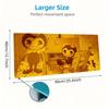 Bendy2 Print  Cushion Non-slip Laptop Tablet Big Mousepad XXL Mat Mini PC Playmat With Lock edge