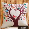 Stylish Square Cartoon Animal Cushion Covers With Lion Cat Deer Prints For Home Decor