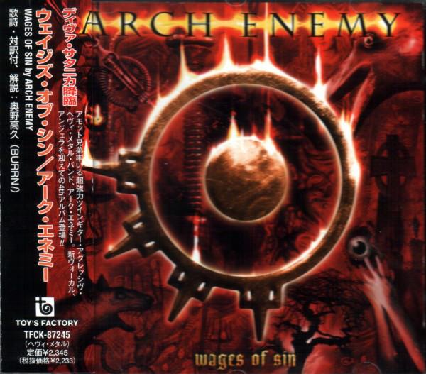 

CD ARCH ENEMY - WAGE OF SIN TFCK87245 Toy s Factory 2001 Япония Рок