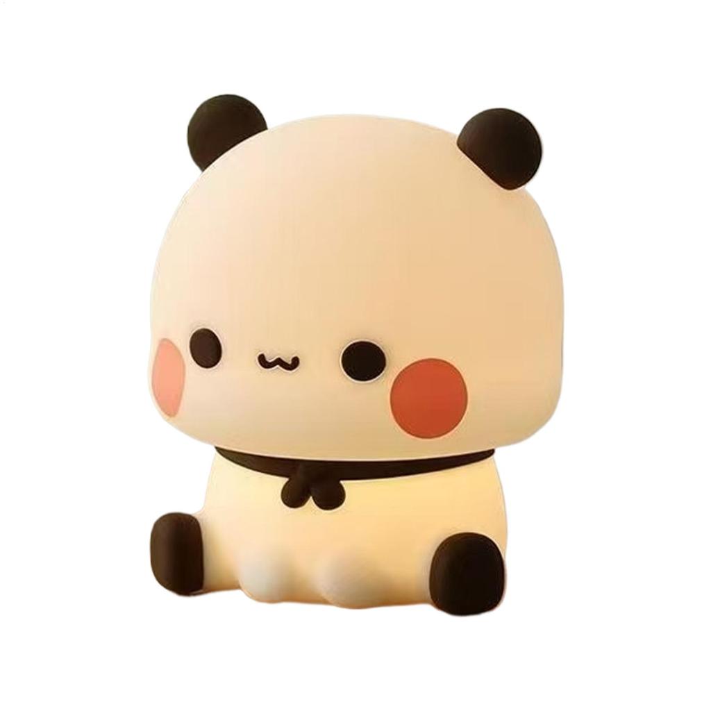 Cute Animal Night Light LED Novelty Night Lamp Silicone Rechargeable Decorative Nightlight For Living Room Decoration
