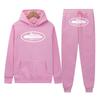 2023 Unisex Cross Dämonenmuster Hoodie & Jogginghosen Set
