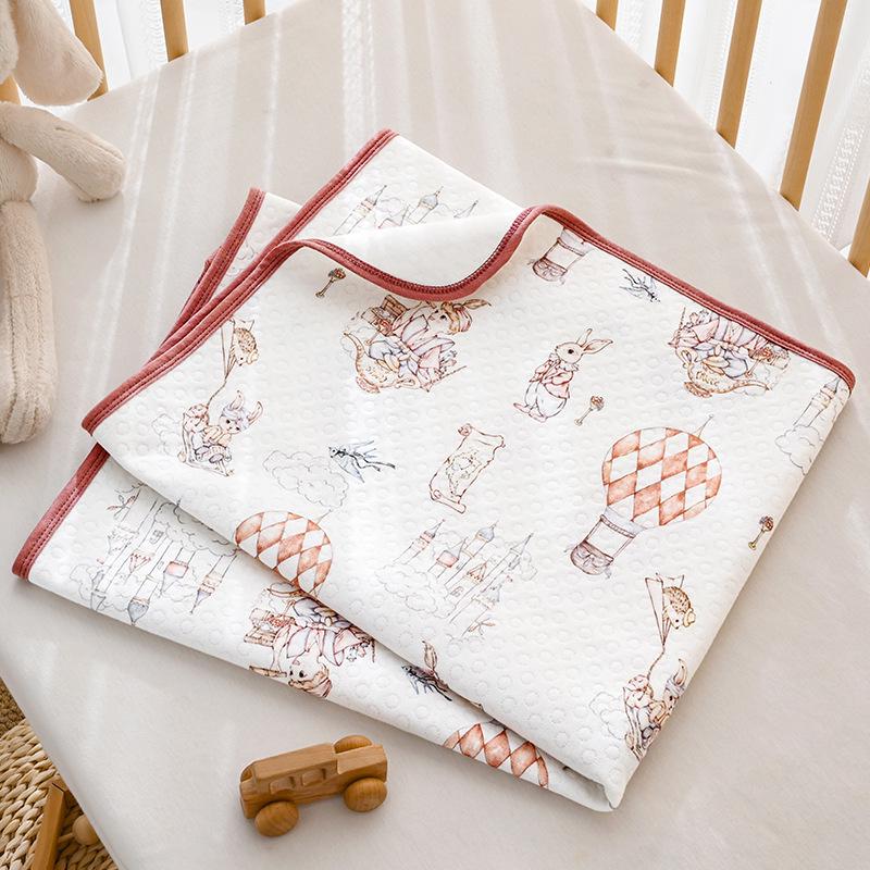 A-class Soft Cotton Leak-Proof Baby Diaper Pad - Machine Washable and Skin-Friendly Crib Mattress.