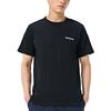 Columbia T-Shirts Men's Black Crew Neck Moderate Straight Fit AE2717-010