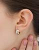Hyeres Lor Champagne Full Moon Silver(C) Duo Earrings Hl2E55219C9Xxx