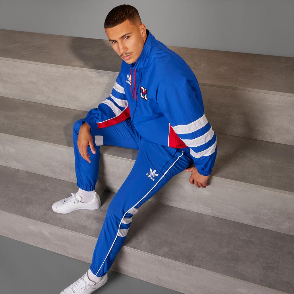 Adidas Olympique Lyonnais 95/96 Tepláky Pánské Kalhoty Academy-Blue IQ1572